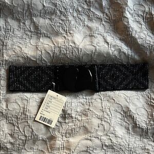 Vintage Anthropologie beaded stretchy belt